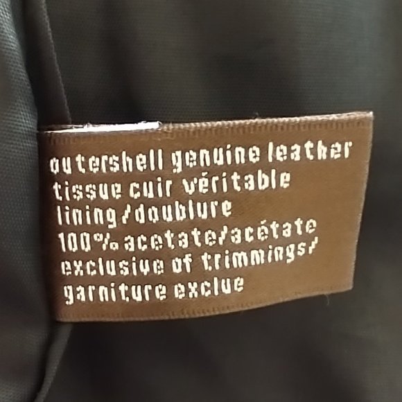 Women's Danier black Italian leather jacket - size S, excellent condition - Picture 11 of 13